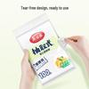 Meiliya Одноразовые большие мешки-жилеты со шнурком для сохранения свежести, 5 упаковок по 100 шт.