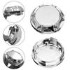 Частичная центральная крышка хромированная крышка пылезащитная практичная серебристая универсальная колесо 30 мм 4 шт 68 мм ABS Пластиковые аксессуары