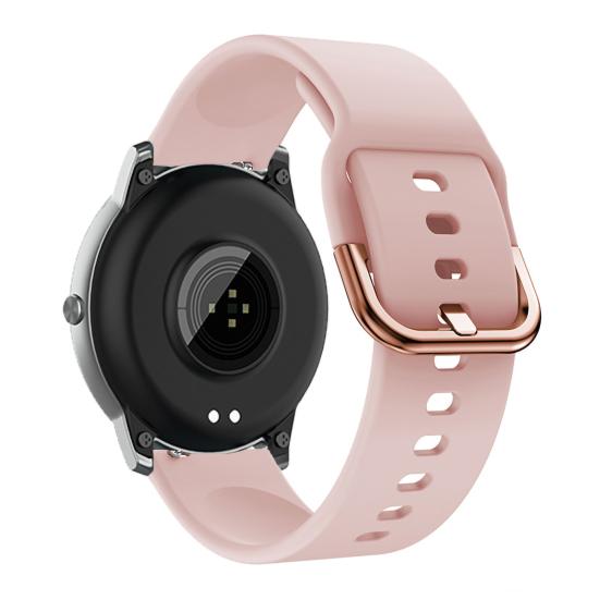 Ремешок для часов, устойчивый к поту, с застежкой, спортивный, сменный, дышащий, гальванизированный ремешок для часов для Xiaomi Haylou