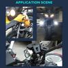 Motorcycle Headlight Front Foglight U5 12V LED Lens Spotlights Projector Light Moto FOR Benelli TRK502 X TRK 502X 2021 TRK 502