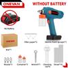 ONEVAN 100ML Electric Spray Gun Cordless Paint Sprayer Rechargeable Auto Furniture Steel Power Tools  For Makita 18V 21V Battery
