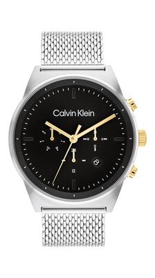 ВПЕЧАТЛЯЮЩИЕ часы ck25200296 Silver [Calvin Klein] Мужские