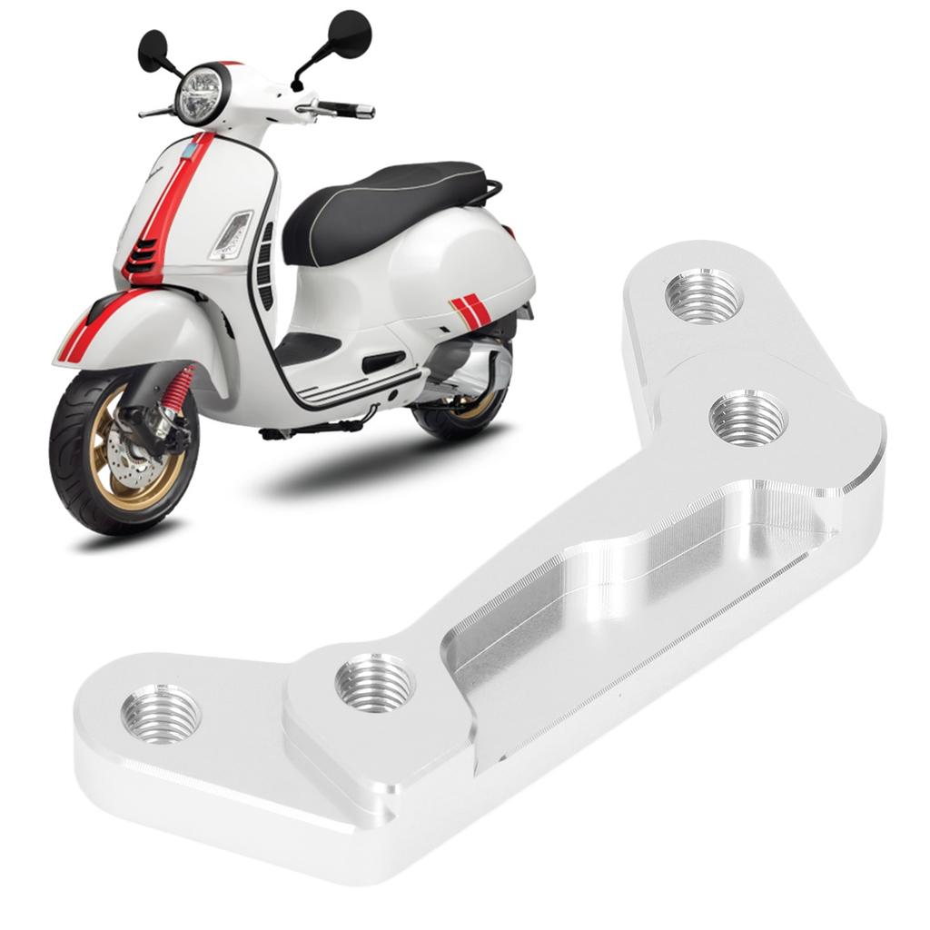 Motorcycle Rear Brake Caliper Adapter Aluminium with Screws Replacement for   GTS GTV300