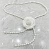 Dress Decorative Rope Women Belt Elegant Pearl Waist Chain Fashion Pearl Waist Belts