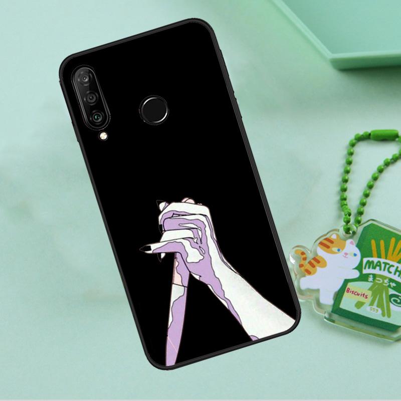 Девичьи Коды Рук Забавные Сигналы для Huawei Nova 10 9 SE 5T 12s 12i 11i Y91 Y90 Y60 Y70 Y72 Y61 P20 P40 P30 Lite P60 Pro Чехол