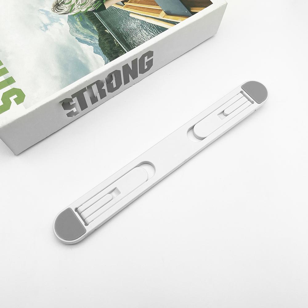 Laptops Bracket Stands Universal Laptop Riser Stand Cooling Pad Invisible For Macbook Pro 13 15 Air Lenovo Samsung Notebook