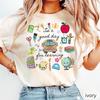Custom Name Doodle Teacher Shirt, It's a Good Day for Learning , School Supplies