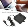 Wired USB Touchpad Multi-function High Sensitivity 2-Button Design Black Portable Trackpad for Laptop Desktop Home Office