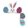 Easter Bunny Door Corner Decoration Farmhouse Rustic Colorful Egg Carrot Rabbit Ears