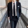 Костюм мужской костюм-двойка Slim Fit деловой мужской профессиональный формальный костюм