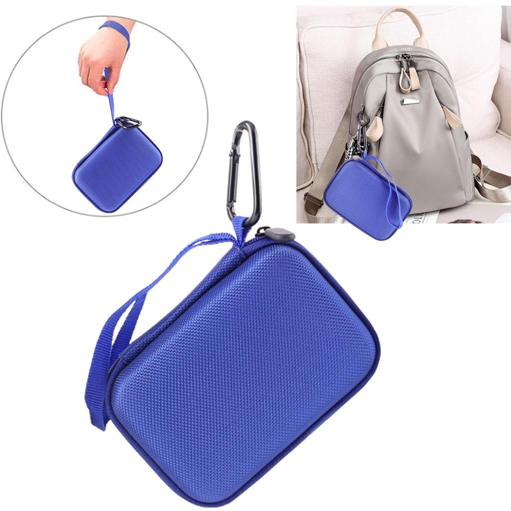 WERJIA Чехол для хранения, совместимый с голосовым рекордером PLAUD NOTE AI, защитный чехол для хранения GPT-4o (синий)