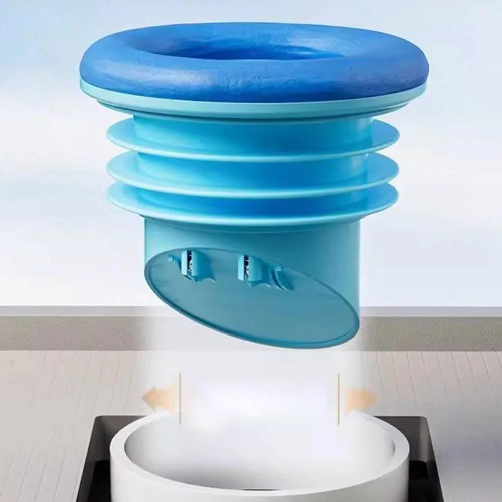Фланец для унитаза Восковые кольца с клапаном предотвращения обратного потока Силиконовый дезодорант/герметичность FlangeRing Closestool Сливной унитаз Поставка