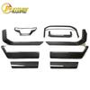 Popular Dry Carbon Fiber Interior Trim Kit for Ford Raptor F150: Includes Steering Wheel, Center Console, Air Vent Stickers