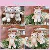 Fox Adorable Cartoon Keychain Plush Doll Cute Backpack Charm And Accessory 18cm