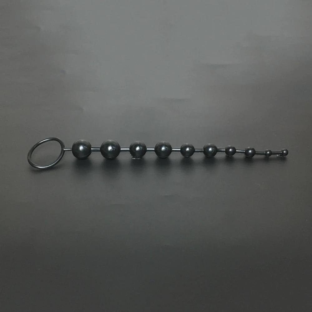 Мягкие резиновые анальные пробки, бусины, длинный оргазм, влагалище, клитор, тянущее кольцо, шарик, игрушки для взрослых, женщин и мужчин, стимулятор, интимные аксессуары