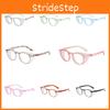 Retro Circular Anti-blue Light Eyeglasses Wind And Sandproof Pc Frame Clear Lenses Unisex Sunnies