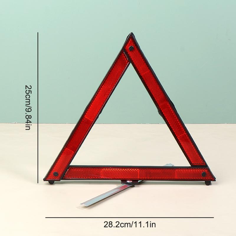 Автомобильный штатив светоотражающие полосы треугольные знаки складные аварийные предупреждения о поломке автомобильный треугольный светоотражающий предупреждающий штатив