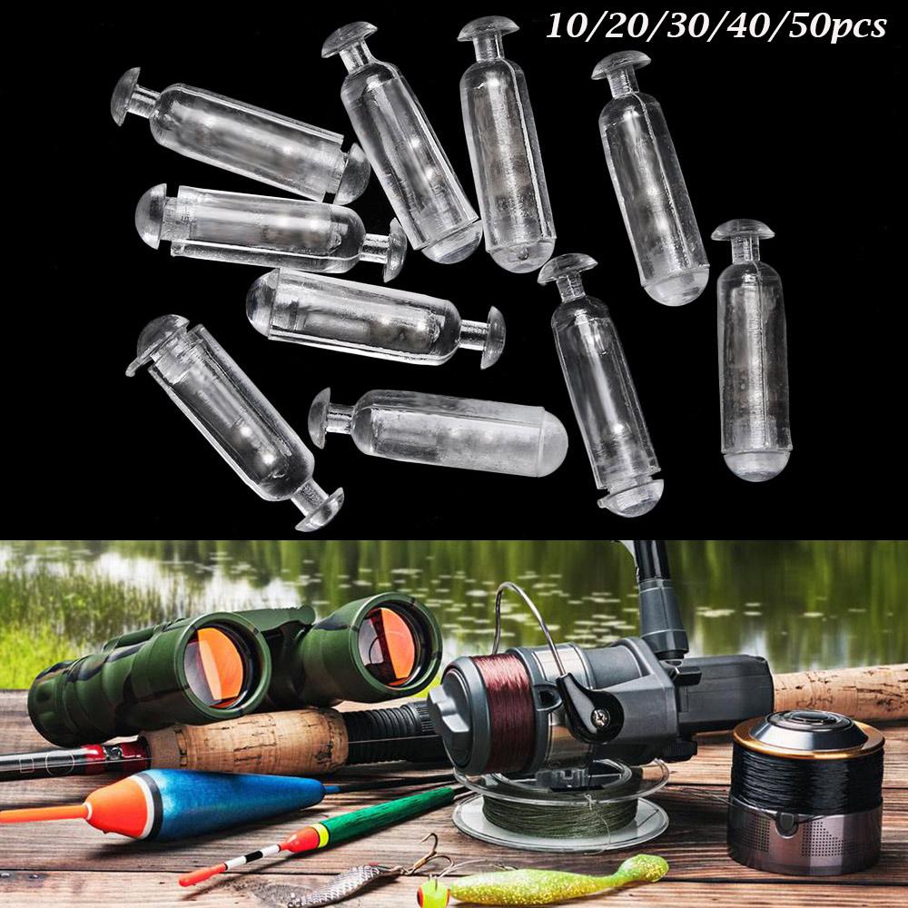 Attract Fish PE Tube Tie Tying Sound Bar Shake Attract Fishing Rattles Insert Tube Baits DIY Tools