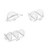 Handle Stainless Steel Wave Shaped Kitchen Tools Tray Plate Taco Holder Taco Shell Stand