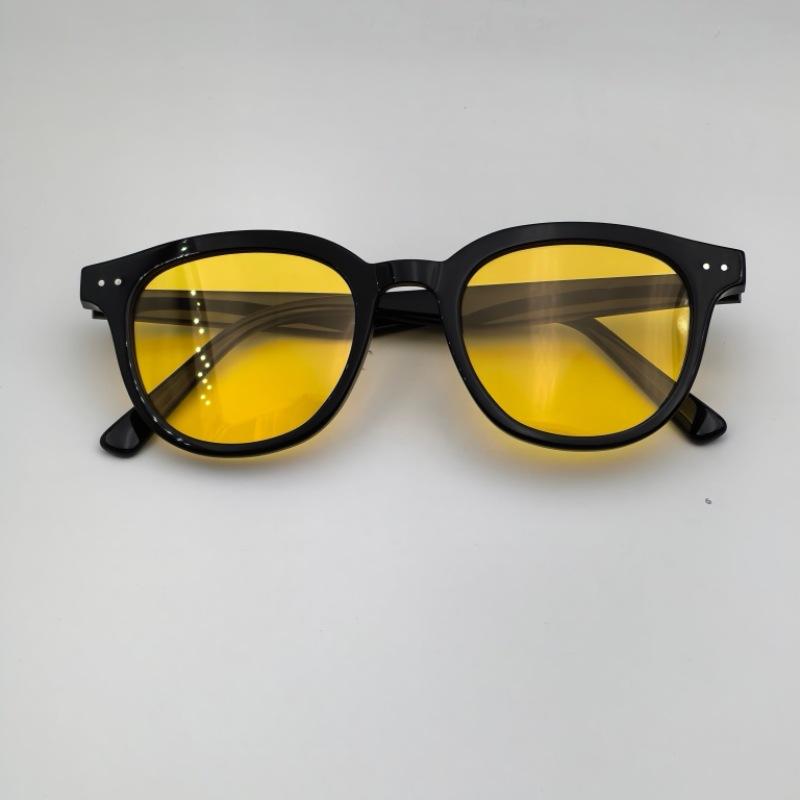 New high-end, high-definition polarized night vision glasses gm Sunglasses with a small, round frame, available in both men's and women's styles