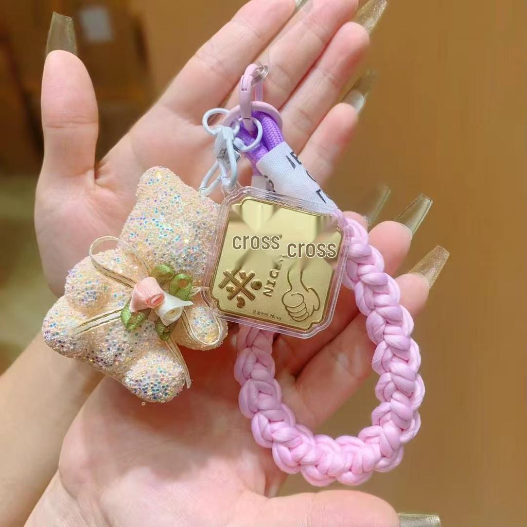 Шуйбэй Золото 999 пробы Бог Богатства Медведь Подвеска Брелок - Подарок, привлекающий богатство