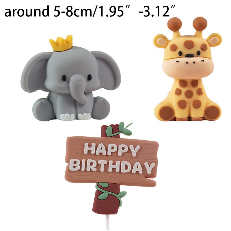 Tiger Lion Animal Pattern Disposable Tableware Set Safari Theme Party Decorations Boy Wild One First Birthday Party Supplies