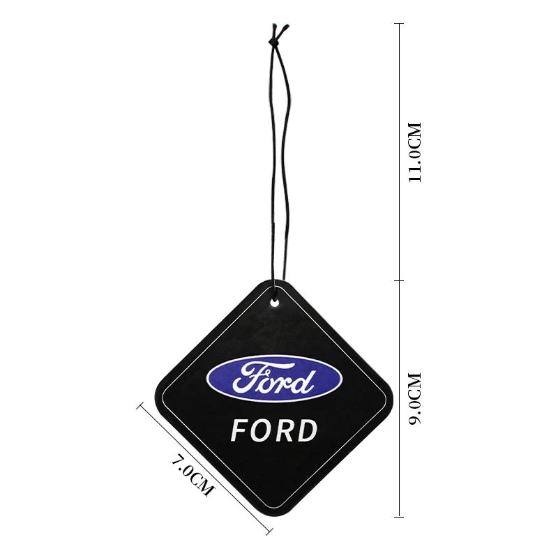 Для Ford Focus 2 3 Mondeo Fiesta Ecosport Ranger Kuga Mk3 Таблетки-ароматизаторы для автомобиля Подвеска на зеркало заднего вида автомобиля Ароматерапия