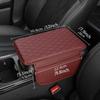 PU Leather Car Armrest Mat Center Console Arm Rest Protection Cushion With Storage Pockets Armrests Storage Box Cover Pad