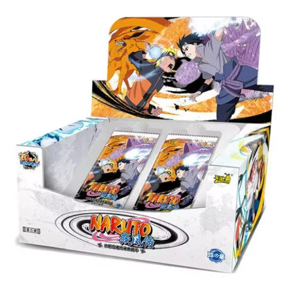 Genuine Naruto Card English Version Chapter of The Formation Uchiha Itachi Gaara Kakashi Anime Collectible Card Toy Gift