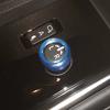 Blue Aluminum Car Rearview Mirror Adjust Knob Trim For Toyota Crown -2025