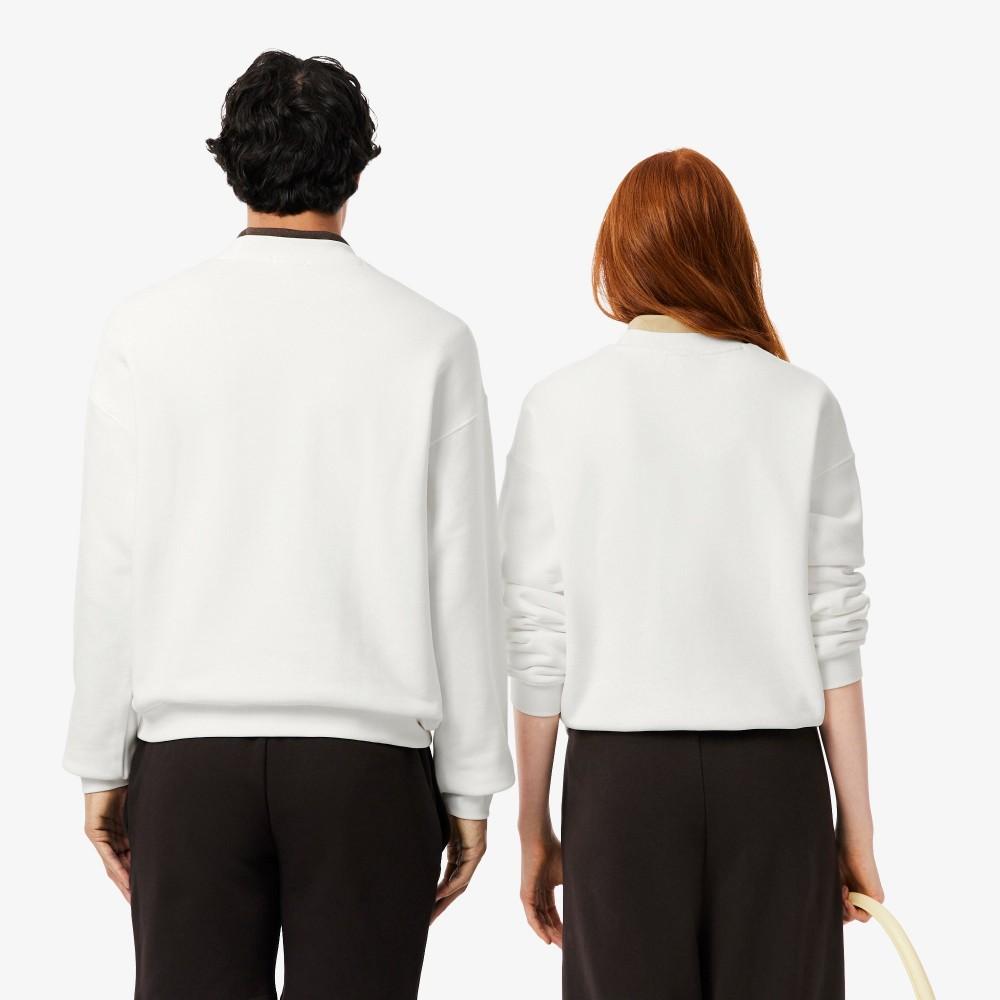 [lacoste] Men's Loose Fit Crew Neck Pullover SH7745-55N70V