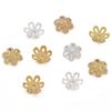 10Pcs Alloy Flower Holder Charm For DIY Jewelry Making Craft Accessories