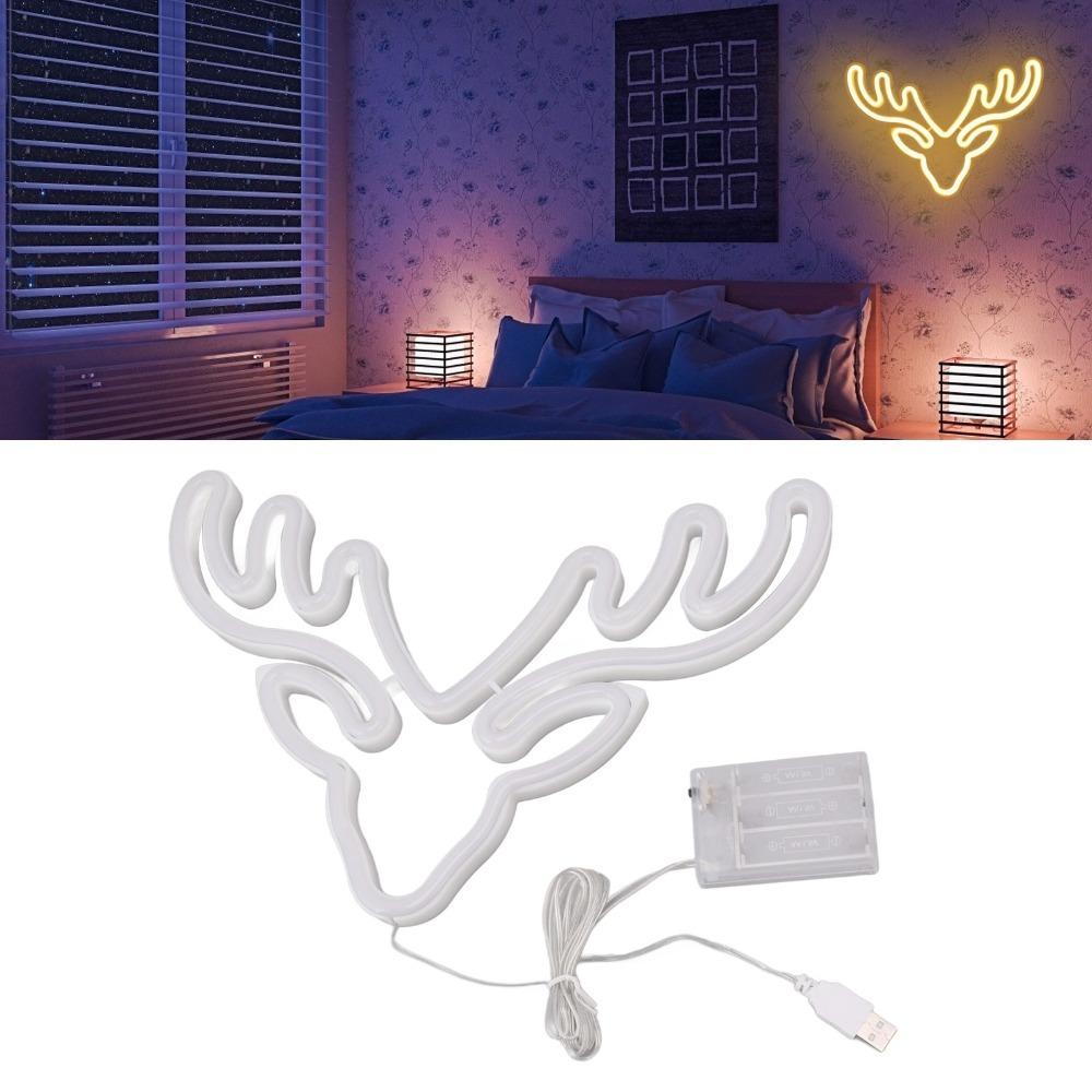 USB or Battery Powered Neon Light 5V LED Neon Light Energy Saving Neon Light LED Sign  Holiday