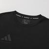 adidas Легкая Дышащая Быстросохнущая Футболка с Круглым Вырезом и Коротким Рукавом Унисекс Топы Черный ADICLTS24CTKP-BB