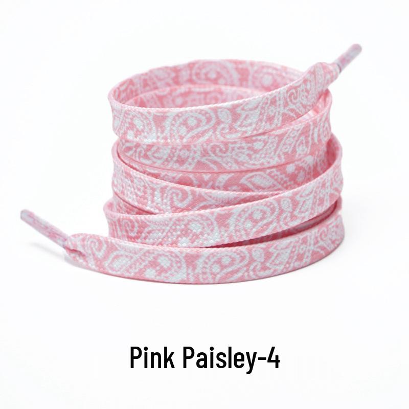 Cashew Flower Shoelaces for Air Force 1, Canvas Shoes, and Dunk Sneakers – Unisex