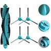 Center Roller Side Brush Replacement Parts Kit For Conga Robot Vacuum Cleaner Side Brush Replacement Parts Kit
