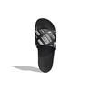 adidas Шлепанцы Adilette Comfort 'Логотипы по всей поверхности - Черный' FZ1750