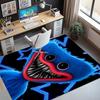Huggy Wuggy Pattern Rug, Indoor/Outdoor Mat, for Picnic, Gameroom, Bedroom, Office, Living Room, Home Decor Carpet, Birthday Gift