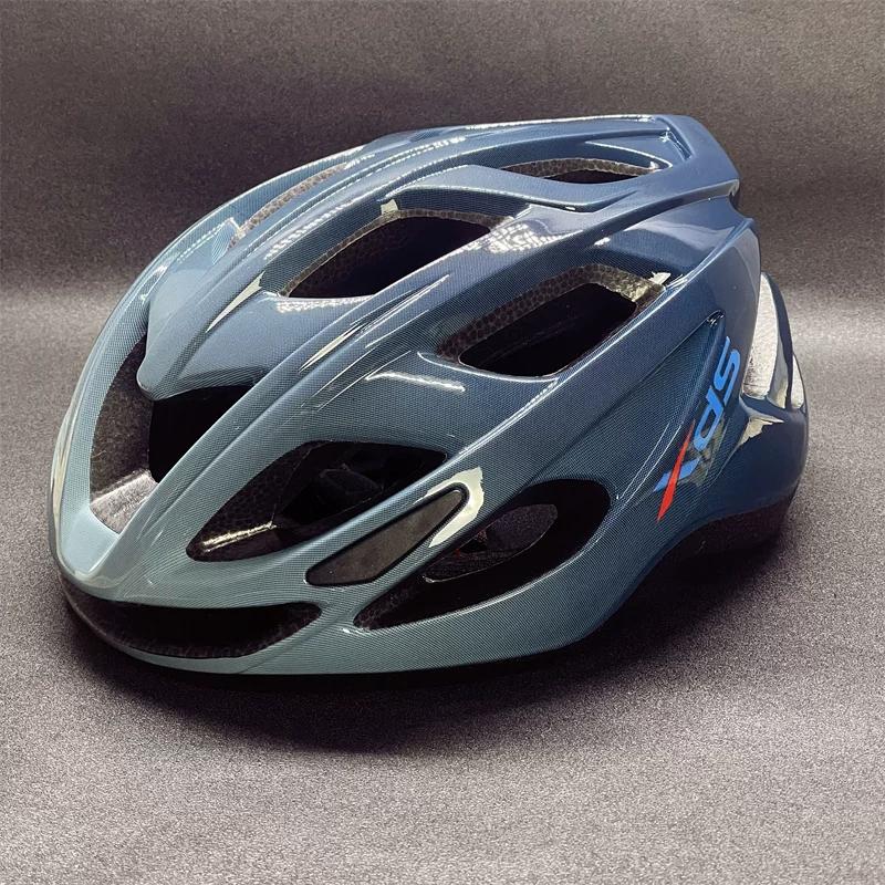 Xidesheng Bicycle Outdoor Sports Road Mountain Aerodynamic Breathable Cycling Ultra-Light Safety Helmet for Men and Women Universal