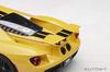 AUTOart 1/18 Scale Ford GT 2017 Yellow/Black Stripes Finished Product