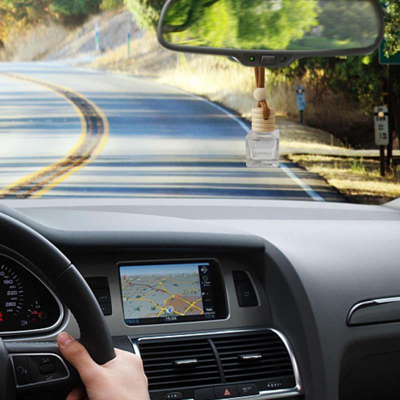 Подвесные пустые флаконы-диффузоры для автомобиля, флакон-подвеска для ароматерапии для автомобиля, дома, флаконы-диффузоры, устраняют запах в автомобиле, долговечные