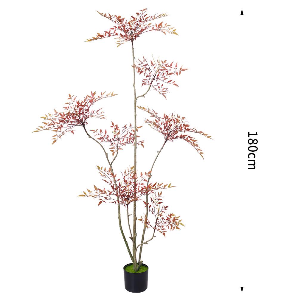 Nordic Traveller's Palm Artificial Plant for Living Room & Window Decor - Potted Greenery for Indoor Landscaping