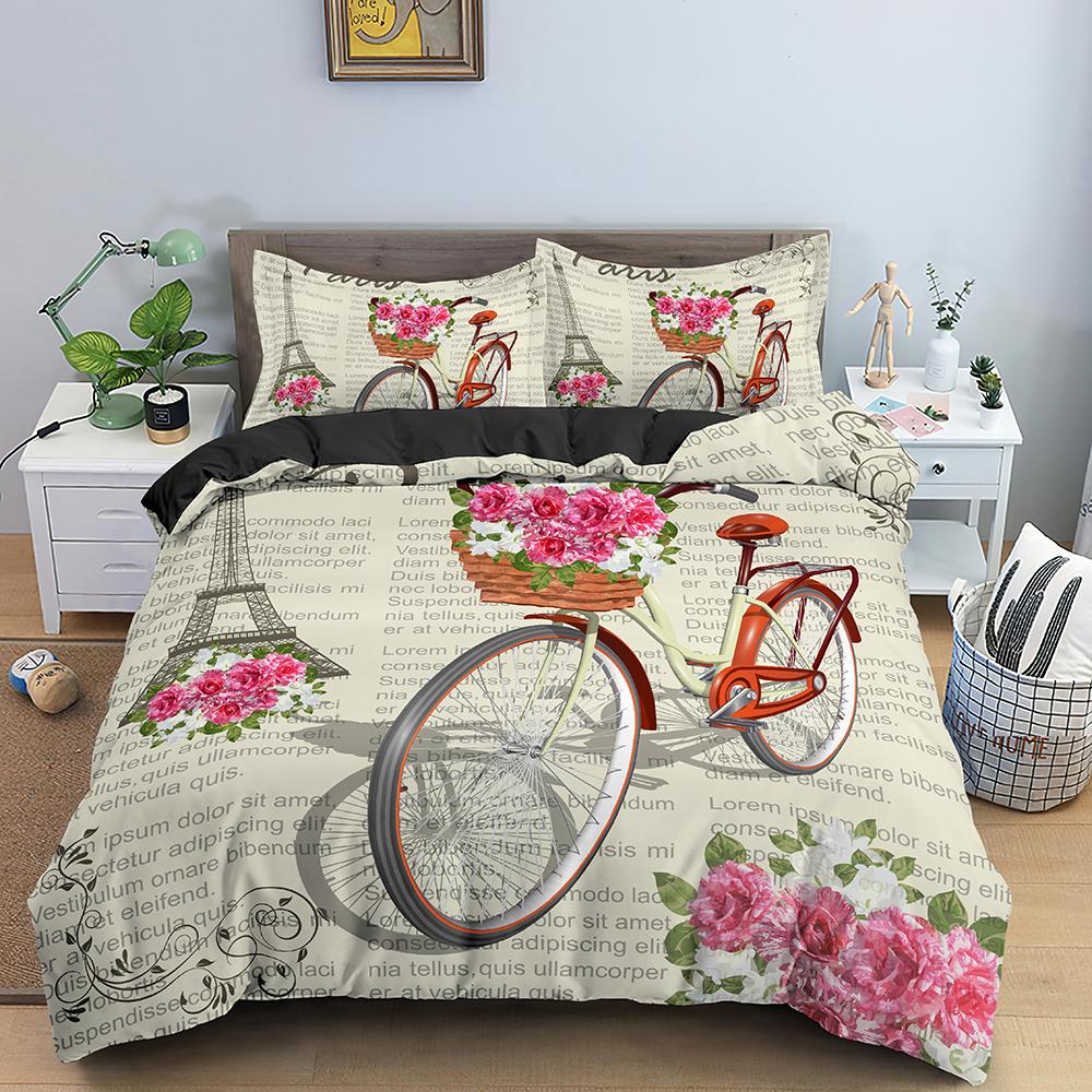 Комплект постельного белья с цветным рисунком и граффити, набор пододеяльников размера «queen-size», пододеяльник 240x220, декор для спальни