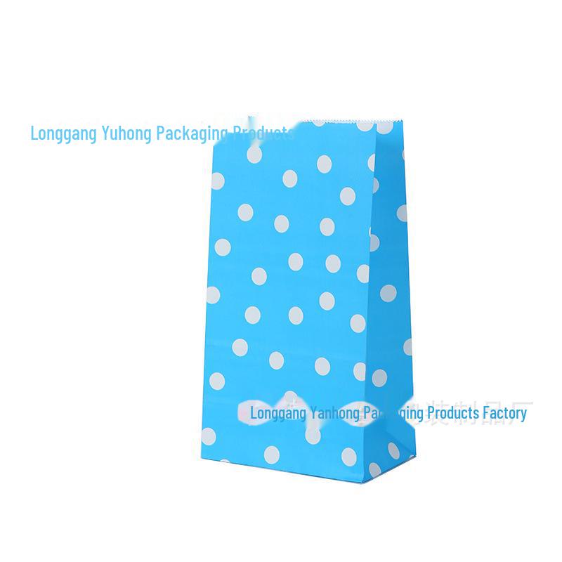 Пакеты для конфет из крафт-бумаги на заказ — красочные, милые, с квадратным дном