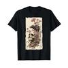 Gothic Rat On Skull Art Vintage Dark Academia Witchy T Shirt Unisex Black Small Vintage Washed Stretched Graphic Comfortable