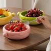 Plastic Fruit Serving Plate Large Capacity Snack Storage Tray  Home Living Room