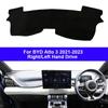 Car Inner Dashboard DashMat Cover For BYD Atto 3 Atto3 2021 2022 2023
