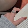 Xiaomi 925 Sterling Silver Rings for Women Men Couple Minimalist Handmade Simple Heart Zircon Ring Party Jewelry Gift Prevent Allergy