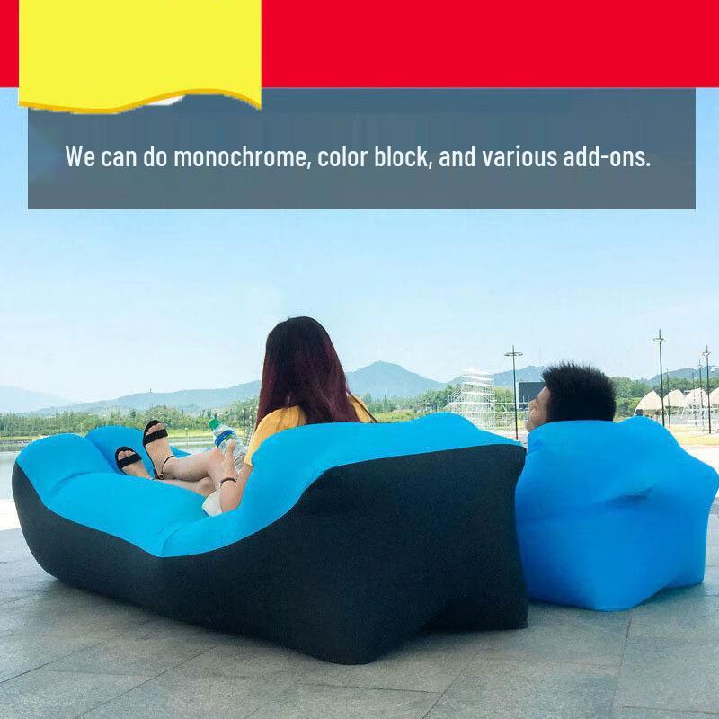 Portable Outdoor Inflatable Sofa with Pillow