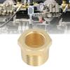 1 шт. Латунный трубный переходник Редукционный шестигранный ниппель Переходная муфта Соединитель папа-мама Для манометра Топливо Вода 1/8 1/4 3/8 1/2 NPT